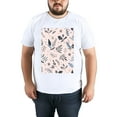 thumbnail image 5 of Basic top Tees For Women Loose Boyfriend ShirtsLeaves Casual Blouse round neck, 5 of 5