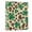 Four Leaf Clover Leopard, variant on Haosy Hardcover 3 Ring Binder 1.5 Inch Ring Decorative Binder Organizer for Home School Office, Four Leaf Clover Leopard