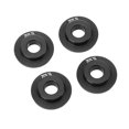 thumbnail image 2 of 4pcs Wheel Rim Adapter Gasket Aluminum Alloy Durable Wheel Adapter for TRAXXAS UDR 1/7 RC Car Black, 2 of 5