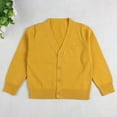 thumbnail image 6 of Baby Toddler Girls Cotton Cardigans Long Sleeve Crewneck Cardigan Sweater Little Girl Button Sweaters 1-6 Years, 6 of 9