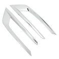 thumbnail image 1 of 2Pcs Silver Front Fog Light Trims Anti-fading Exterior Decoration Replacement for XC60 2018-2021, 1 of 2