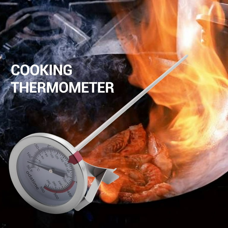  12 Meat Thermometer for Cooking Instant Read Long Stem  Waterproof Stainless Steel Kitchen Thermometer for Deep Frying Candy Turkey  BBQ Grill: Home & Kitchen