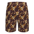 thumbnail image 6 of Naloa Sunflowers with Skull and Hand Men's Beach Shorts, Surfing shorts, Swim trunks, Quick Dry Swim Trunks for Surfing Beach Fun - Medium, 6 of 9