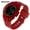 red, variant on Transparent Digital Sport Watch Waterproof 50M Countdown Timer for Teens