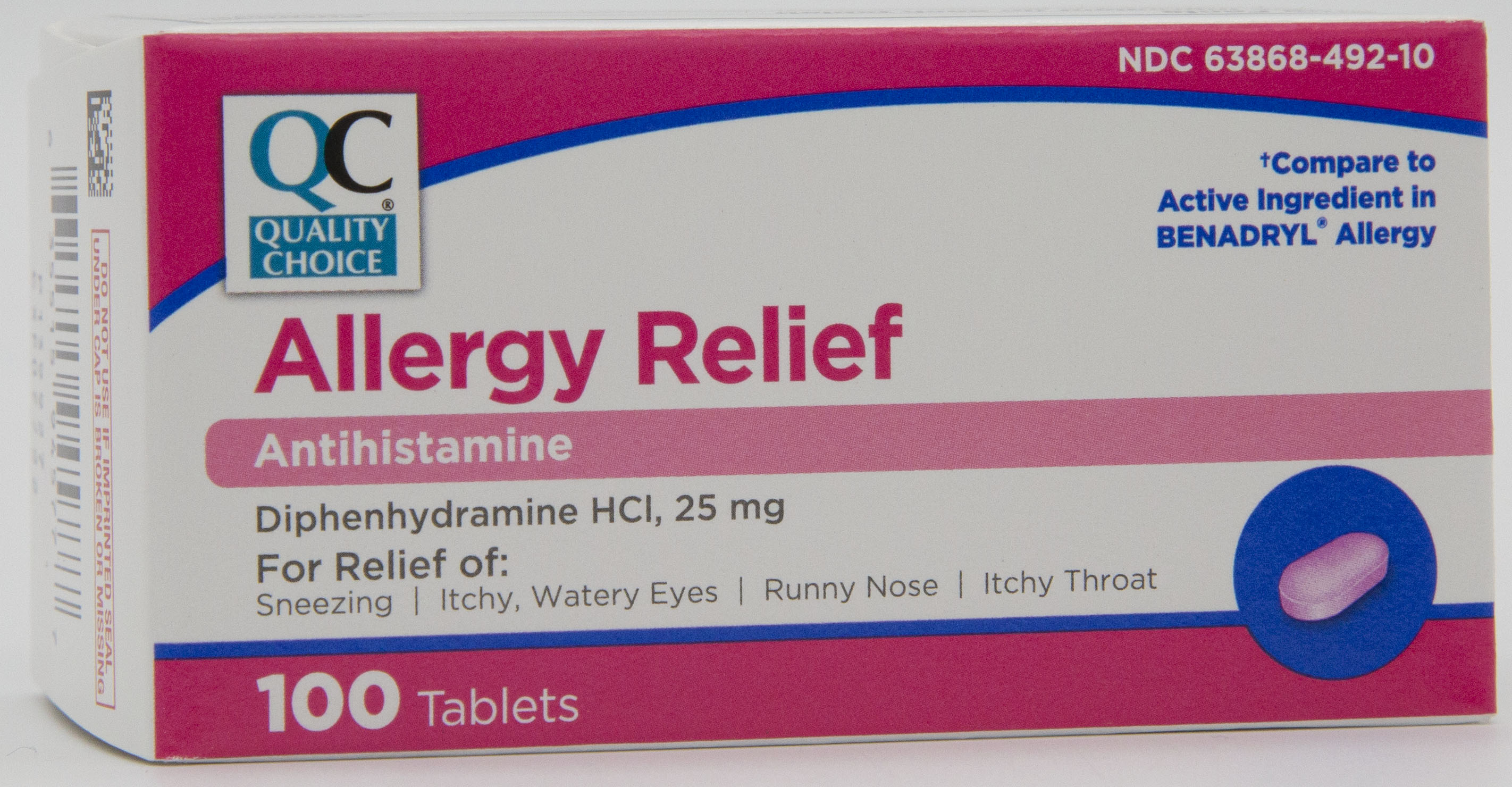 Quality Choice Allergy Complete 100 Tablets Each