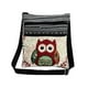 thumbnail image 1 of Búho Patrón Tejido Bolsa de hombro de las mujeres Búho bordado Skew Straddle Bolsa para las mujeres, 1 of 3