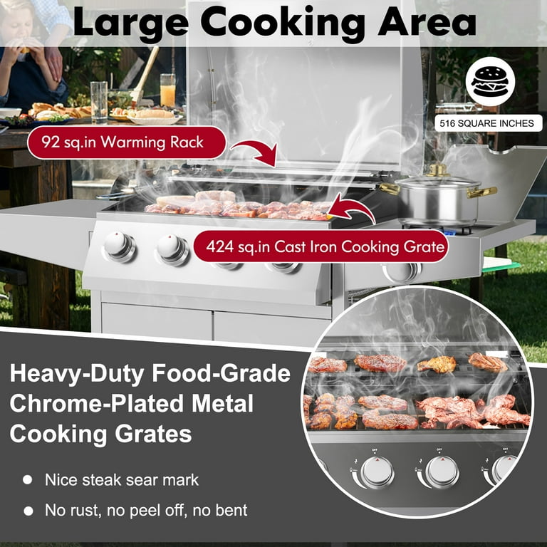 Free Shipping! Costway 5-Burner Propane Gas BBQ Grill Free Shipping! Costway 5-Burner Propane Gas BBQ Grill