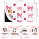 thumbnail image 3 of Pegatinas para tarjetas de crédito y débito con bonitos lazos rosas, resistentes al agua y a los arañazos, atractivas y personalizadas, 4 estilos para tarjetas de transporte., 3 of 8