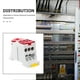 thumbnail image 2 of Caja de terminales para instalación de rieles, bloque de terminales para riel DIN, caja de distribución de cables de alimentación, terminales, tira de barrera para electricidad, 2 of 7