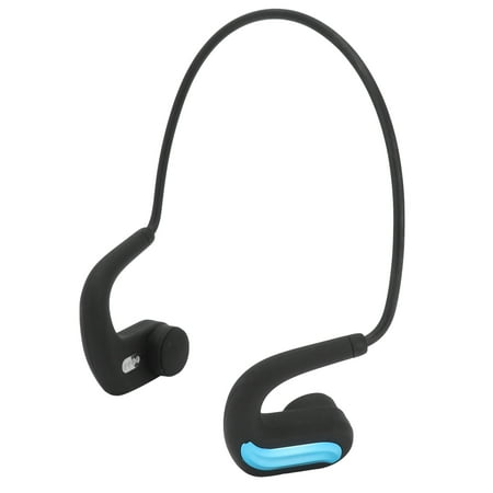 Ecoyyzn Bone Conduction Headset Audio Headphone Bone Conduction Headphone IP68 Waterproof Wireless Headset for Swimming § 1 § Bone conduction earphones  ensure ears remain completely open to ambient s