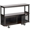 thumbnail image 3 of Industrial Rolling Buffet Serving Cart - Kitchen or Bar, 3 of 7