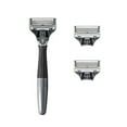thumbnail image 4 of Harry's Razors for Men - Shaving Razors for Men includes a Mens Razor and 3 Razor Blade Refills (Charcoal), 4 of 9