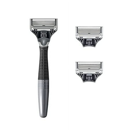 Harry's Razors for Men - Shaving Razors for Men includes a Mens Razor and 3 Razor Blade Refills (Charcoal)