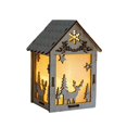 thumbnail image 1 of Wooden Christmas Snow Scene Collectible Desktop Decor Reindeer-L, 1 of 8