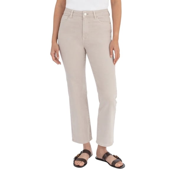 BlankNYC Women's Straight Leg Pant, Tan 10/30
