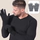 thumbnail image 4 of Guantes de invierno para hombre y mujer con pantalla táctil, guantes de punto cálidos para mensajes de texto, 4 of 5