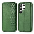 thumbnail image 5 of Allytech Flip Wallet Case for Samsung Galaxy S23 Ultra, Premium PU Leather Luxury Case with Kickstand & Card Slots, Magnetic Closure Inner Soft TPU Shockproof Protective Case for Women Men - Green, 5 of 5
