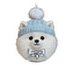 thumbnail image 2 of Adornos navideños para perros | Decoraciones navideñas artesanales para mascotas | Decoración festiva para el árbol con sombreros y pajaritas brillantes | Juego de 6, 2 of 2