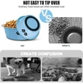 thumbnail image 4 of 2 Pcs Stainless Steel Dog Bowls, Nonslip Rubber Bottom Insulated Dog Bowls for Medium Small Breed Dogs, Blue, 4 of 12