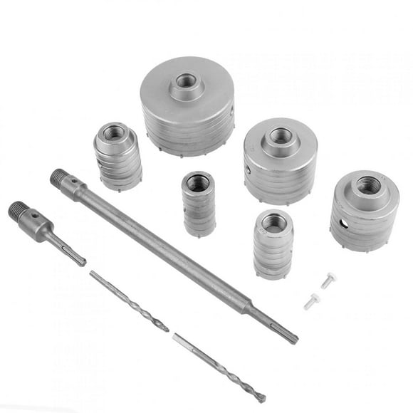 Core Drills,10Pcs TCT Core Drill Core Drill Bits Set Mansonry Hole Cutter Top of the Line