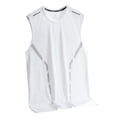 thumbnail image 2 of Men's Ice Silk Sleeveless Tank Top - Mesh Athletic Vest - Quick-Drying - Loose Fit - Oversized Sizes - Summer Casual & Workout, 2 of 5
