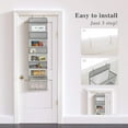 thumbnail image 4 of Bolsa de almacenamiento para colgar en la pared con organizador de 5 estantes sobre la puerta con transparente yeacher  Organizador colgante, 4 of 6