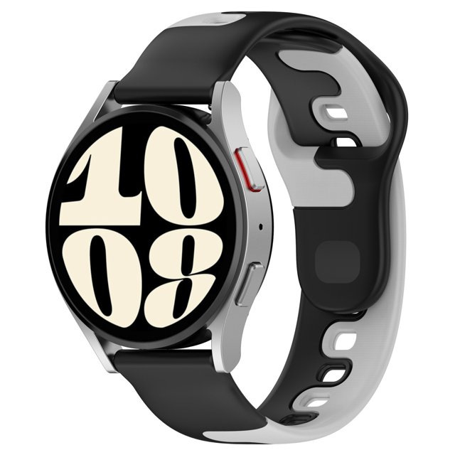 Pulsera de silicona deportiva de color sólido a prueba de sudor con ajuste cómodo y amplia compatibilidad compatible con Smartwatch