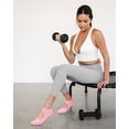thumbnail image 2 of Genreen Pilates Socks for Women Yoga Socks with Grips Open Top Non Slip Grippy Socks for Barre, Ballet, Barefoot Workout, 2 of 6