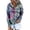 Grey, variant on Women's Hoodies Sweatshirts Fashion Sweatshirt with Casual Long Sleeve Tie-Dye Gradient Printed Hoodie Style for Everyday Comfort Gray S