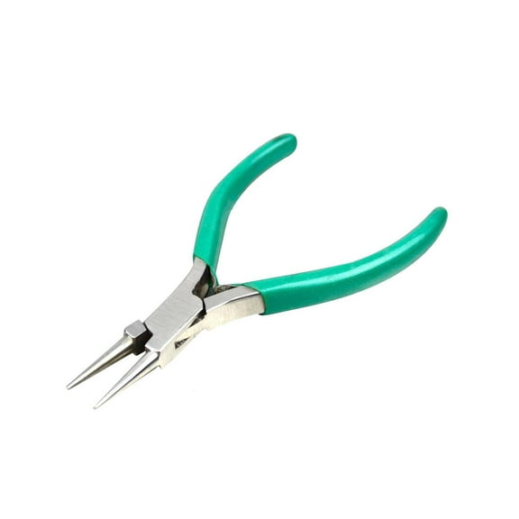 4-1/2" Round Nose Pliers with V-Spring Jewelry Making Wire Tool - PLR-0027