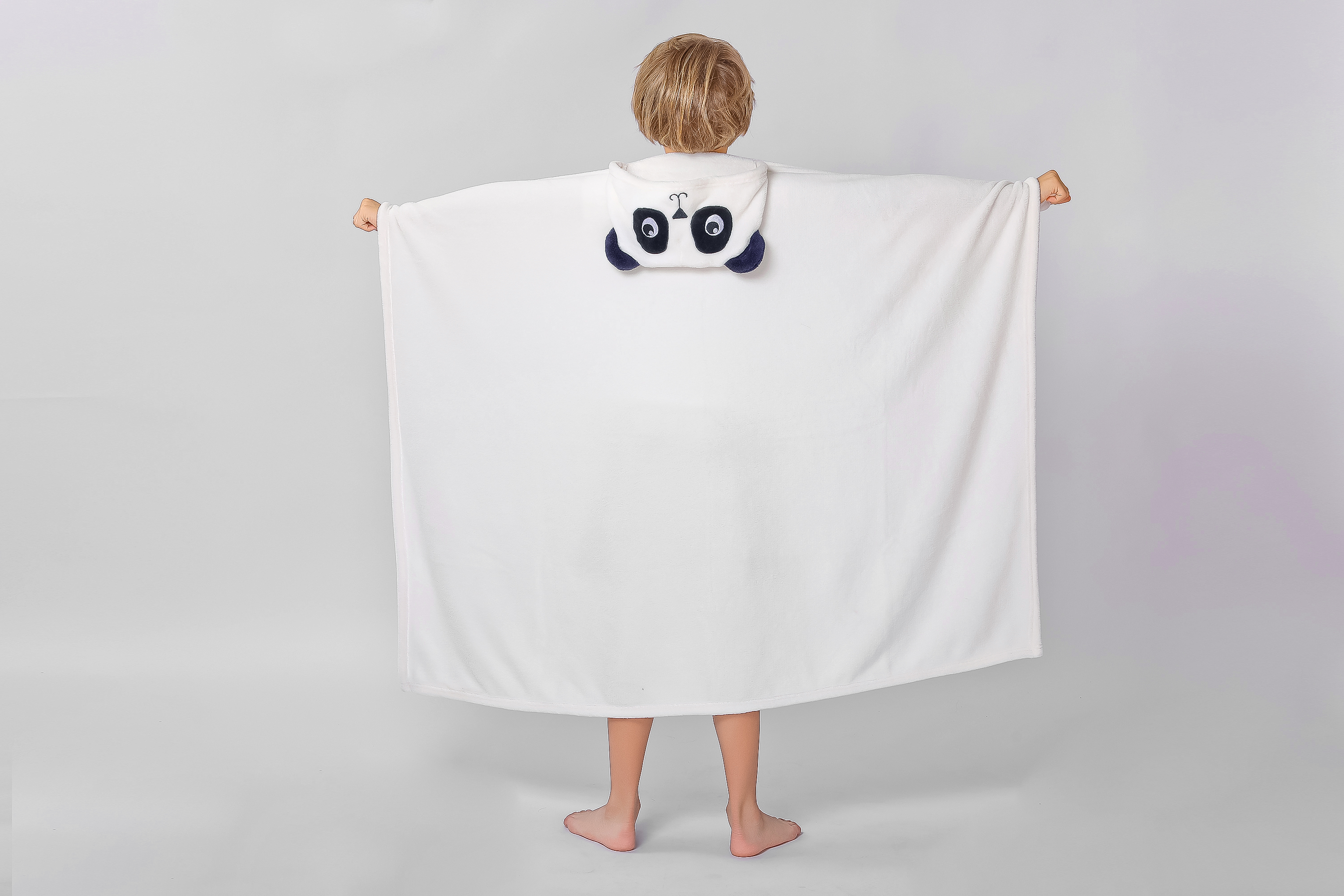Panda Hooded Throw for Kids by Down Home - image 4 of 4