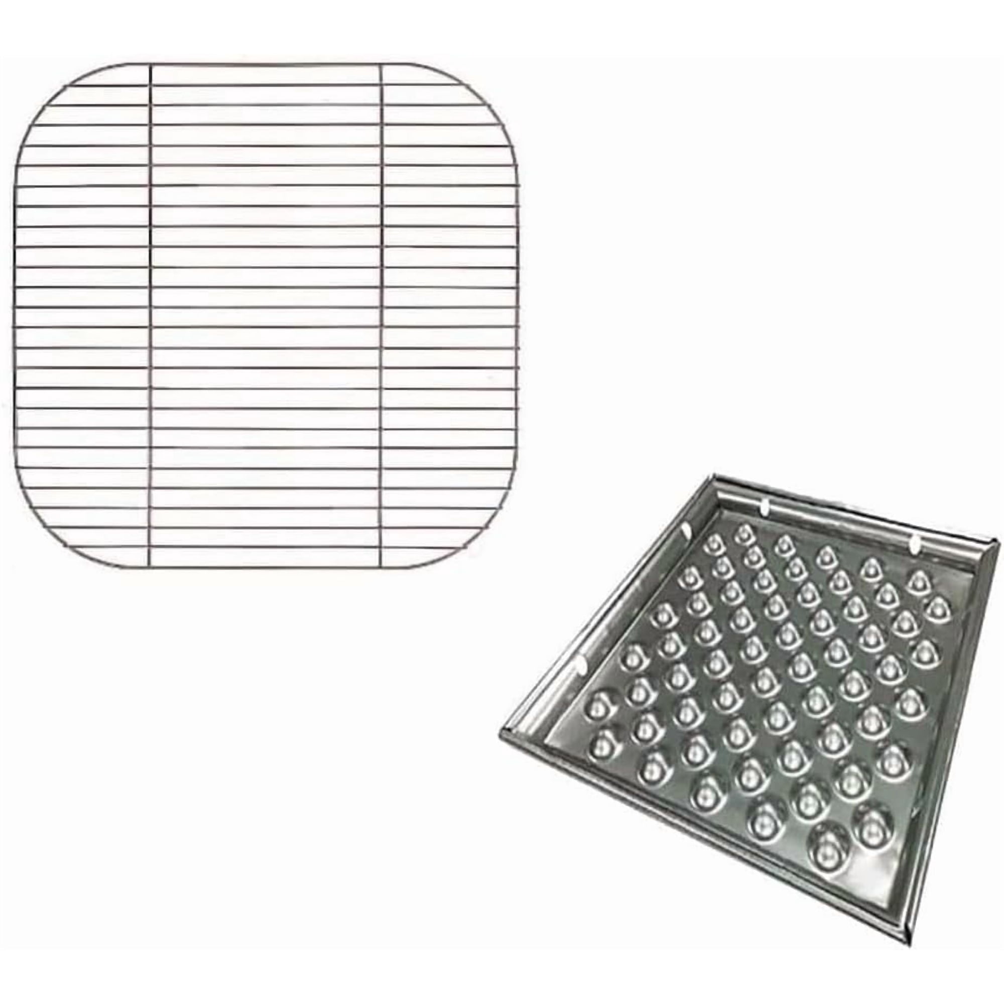 Universal Cooking Grid for BBQ Grills - 1040-8-001/1025-8-001 - Compatible with Americana Walk-a-Bout, Swinger, Sizzler, and Traveler (Combo)