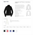 thumbnail image 3 of Sport-Tek Womens Sport-Wick Stretch 1/2-Zip Pullover. LST850, 3 of 5