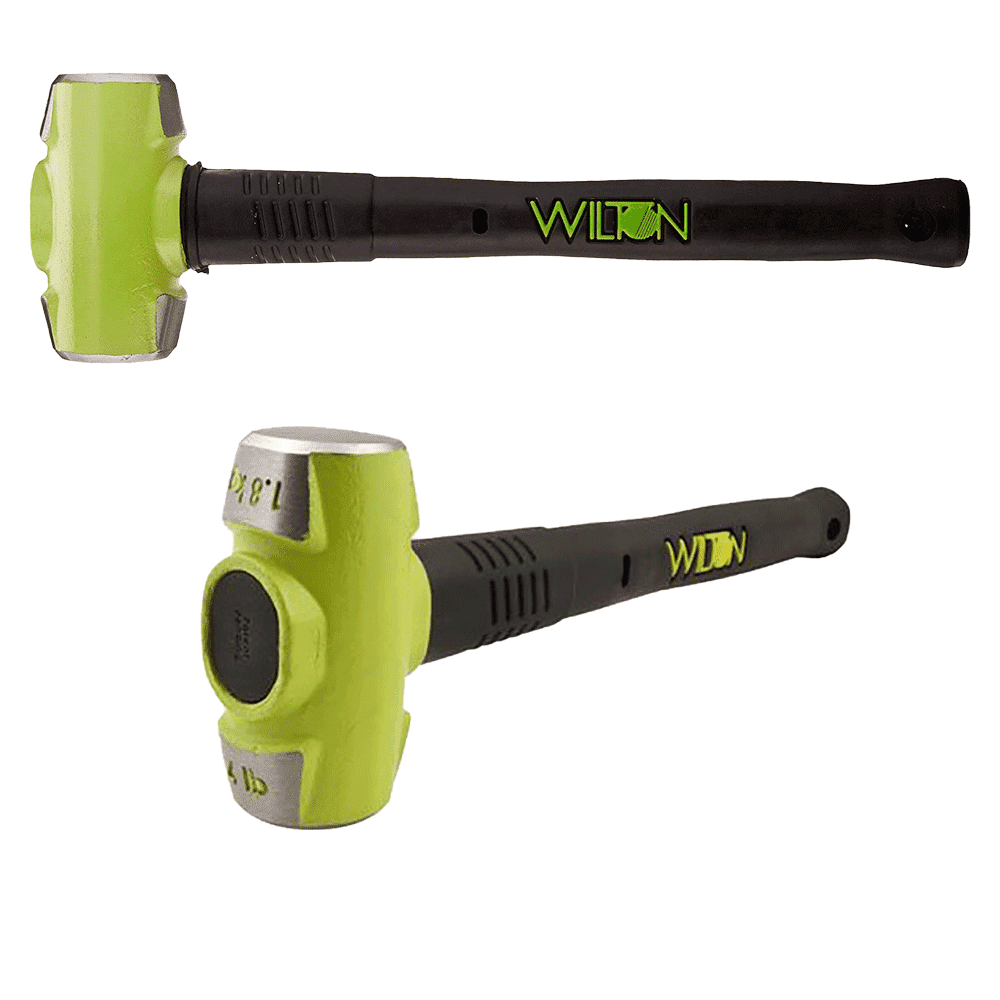 Wilton BASH 6-Pound 16-Inch and 4-Pound 12-Inch Steel Sledge Hammers 