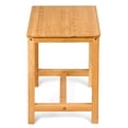 thumbnail image 3 of Patiojoy Bathroom Bench 18" Shower Stool Bamboo Shower Bench Bath Seat, 3 of 9
