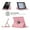 Pink, variant on 360 Degree Rotation Smart Leather Stand Case Cover for iPad 2/iPad 3/iPad 4 Pink