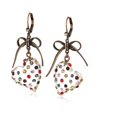 thumbnail image 1 of Boucles d'Oreilles Coeur Multi Lucite, 1 of 3