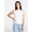 Vivid White, variant on Women's and Women's Plus Sleeveless Cotton Eyelet Top, Sizes XS-4X