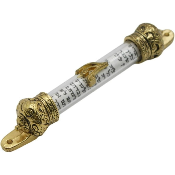 LUU-Mezuzah Door Jewish Metal Mezuza Gift Religious Scroll Home Mezuzah Judaica Israel Jerusalem Wedding Outdoor Case Front Door Mezuzah_SAI