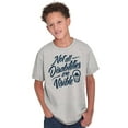 thumbnail image 5 of Not All Disabilities are Visible Crewneck T Shirts Boy Girl Teen Brisco Brands X, 5 of 6