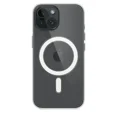 thumbnail image 3 of Funda transparente Original magnética para iPhone 16 15 14 13 12 11 Pro Max Plus mini XS XR Funda para Magsafe Funda transparente de silicona, 3 of 5