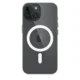 thumbnail image 3 of Funda transparente Original magnética para iPhone 16 15 14 13 12 11 Pro Max Plus mini XS XR Funda para Magsafe Funda transparente de silicona, 3 of 5