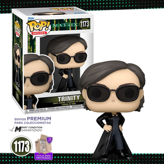 Funko Pop Trinity #1173 Matrix Resurrecciones Original Funko Coleccionista Mint Condition