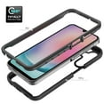 thumbnail image 2 of Allytech Clear Case for Samsung Galaxy A15, Soft TPU + Rugged PC Back Case, Ultra Slim Lightweight Shockproof Bumper Anti-Drop Screen Camera Protection Stylish Transparent Shell - Lightblue, 2 of 5