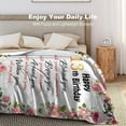 thumbnail image 5 of 30th Birthday Gifts for Women Blanket Birthday Decorations Blankets Birthday Gift Ideas Throw Blankets 60"X50", 5 of 5