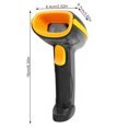 thumbnail image 3 of Methold Escáner de código de barras inalámbrico de 2,4G, lector de código de barras QR, compatible con teléfono móvil para Iphone, teléfono Computadoras y accesorios  Inalámbrico 2.4G, 3 of 8