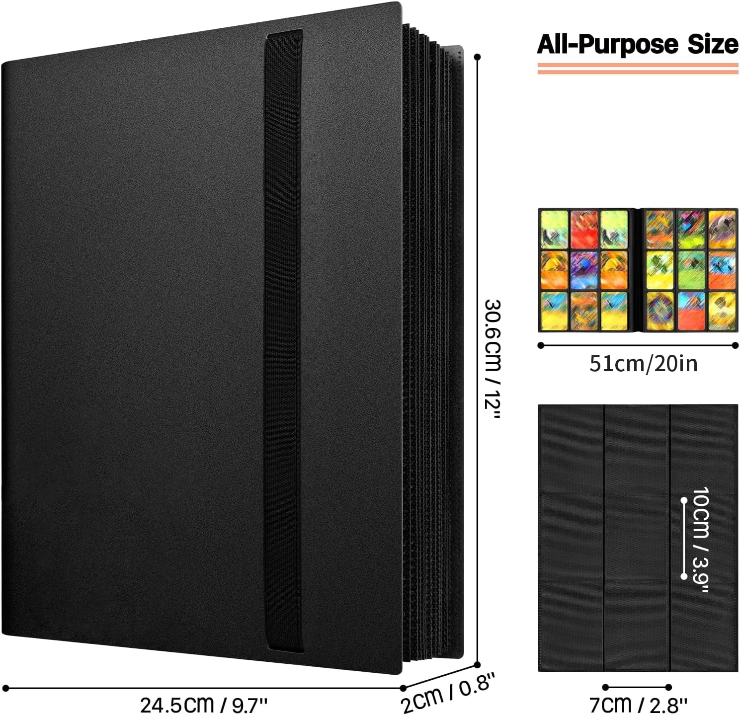 SUSWIM Trading Card Binder 9 Pocket Pages, Sports Martinique | Ubuy