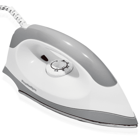 Royalsellpro Electric irons Easy Steam Compact Iron with Steam and Temperature Controls and Non-Stick Sole Plate