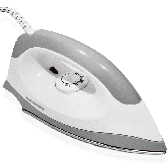 Royalsellpro Electric irons Easy Steam Compact Iron with Steam and Temperature Controls and Non-Stick Sole Plate