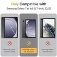 thumbnail image 2 of JETech Case for Samsung Galaxy Tab A9 8.7-Inch 2023, Clear Transparent Hard PC Back, Protective Tri-Fold Stand Slim Tablet Cover (Black), 2 of 6